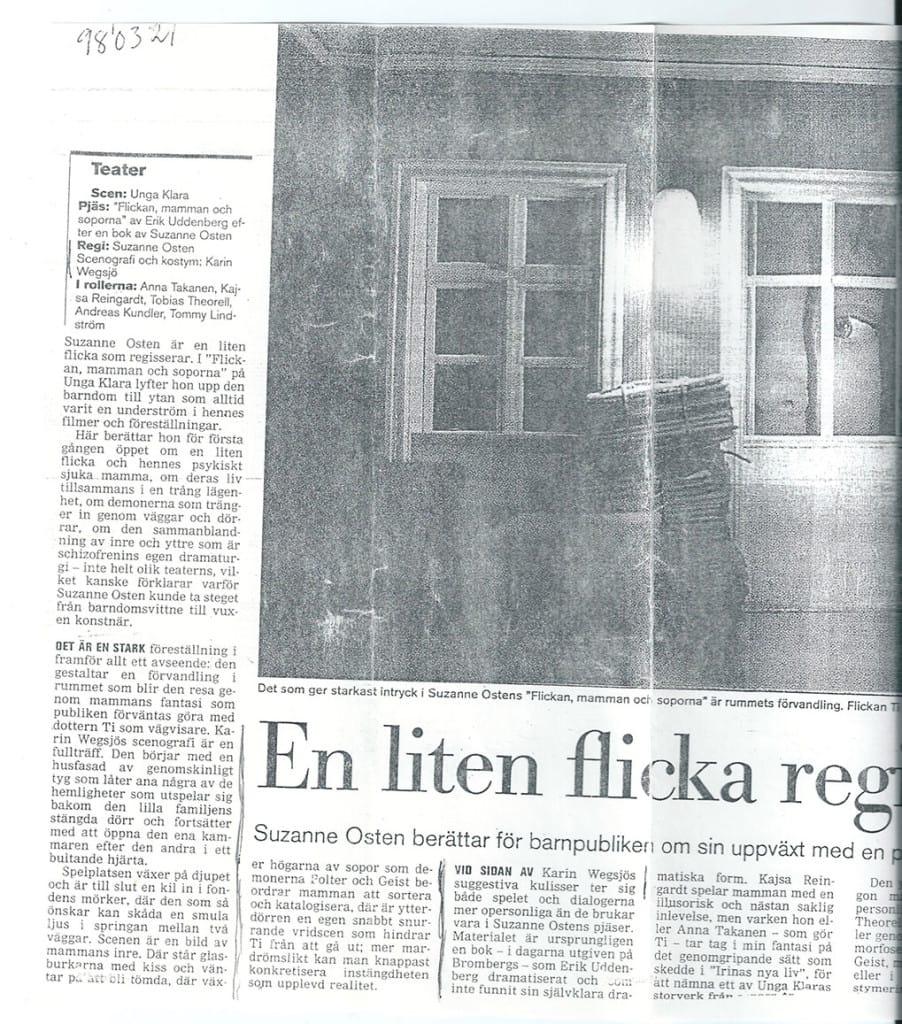 Flickan, mamman och soporna
