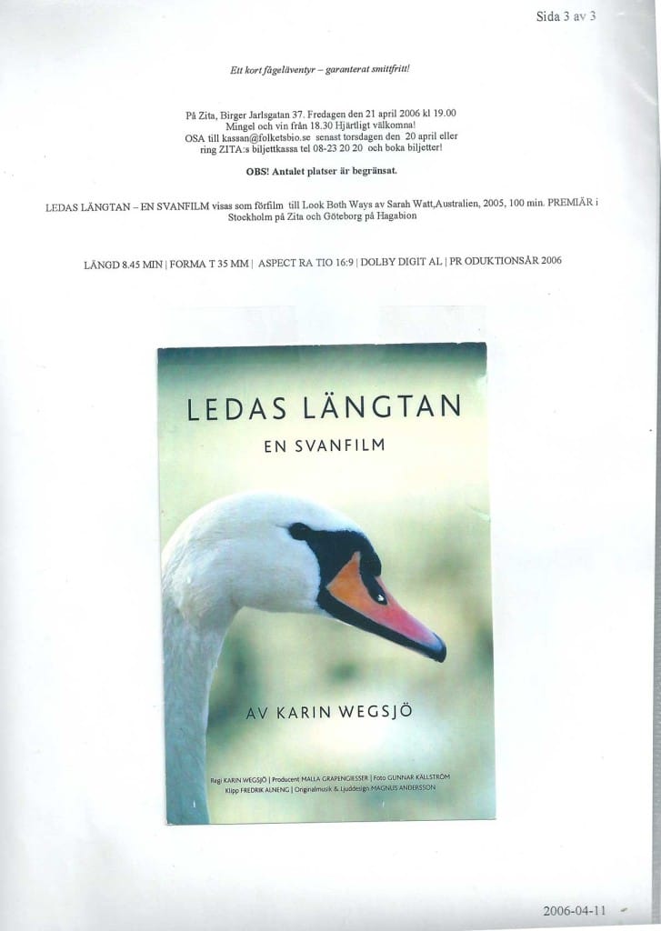 En svanfilm