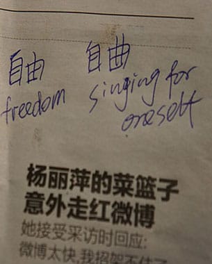 Freedom to Sing to One Self