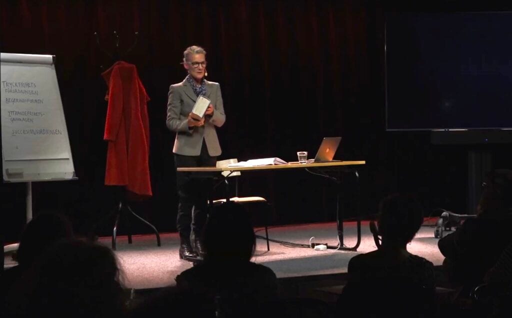 Rättsstaten - lecture performance