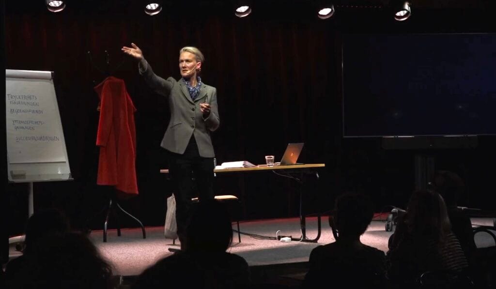 Rättsstaten - lecture performance